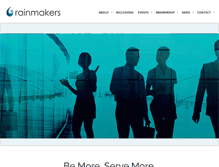 Tablet Screenshot of gorainmakers.com